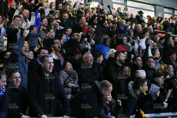 060119 - Newport County v Leicester City - FA Cup 3rd Round - Newport fans