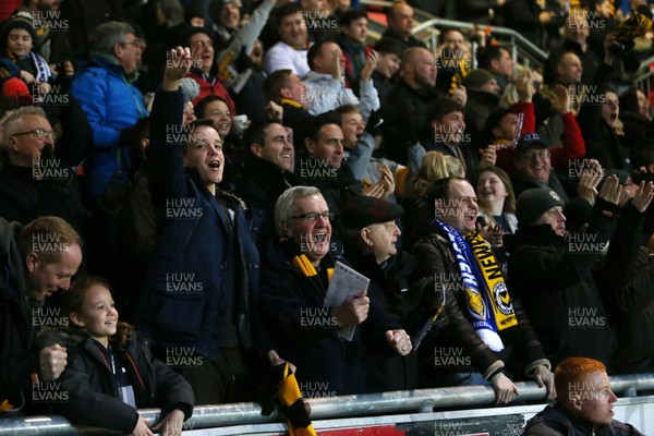 060119 - Newport County v Leicester City - FA Cup 3rd Round - Newport fans
