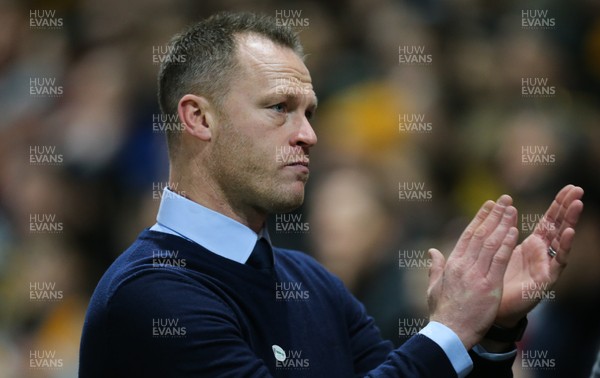 060119 - Newport County v Leicester City, FA Cup Third Round - Newport County manager Michael Flynn