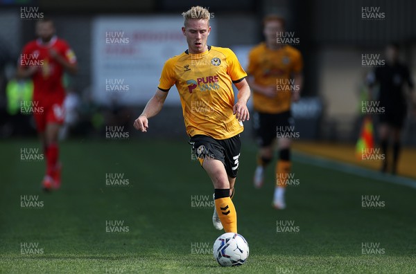 040921 - Newport County v Leyton Orient - SkyBet League Two - Ollie Cooper of Newport County