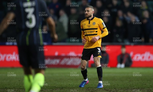 160219 - Newport County v Manchester City - FA Cup 5th Round - Dan Butler of Newport County