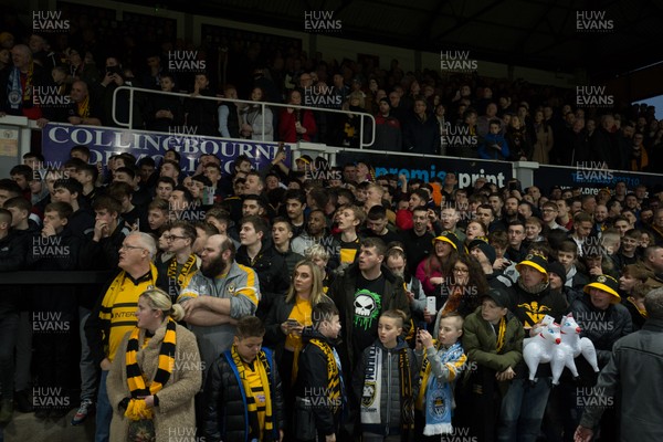 160219 - Newport County v Manchester City, FA Cup Fifth Round - Fans wait for kick off