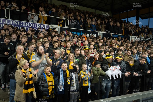 160219 - Newport County v Manchester City, FA Cup Fifth Round - Fans wait for kick off