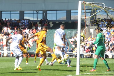 060816 - Newport County v Mansfield Town - Sky Bet League 2 -Joss Labadie of Newport County scores goal