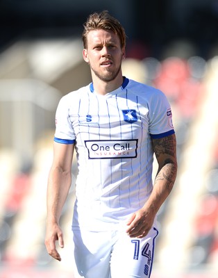 060816 - Newport County v Mansfield Town - Sky Bet League 2 -Kevan Hurst of Mansfield Town