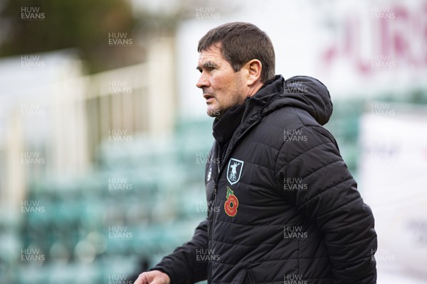 190222 - Newport County v Mansfield Town - Sky Bet League 2 - Mansfield Town manager Nigel Clough ahead of kick off
