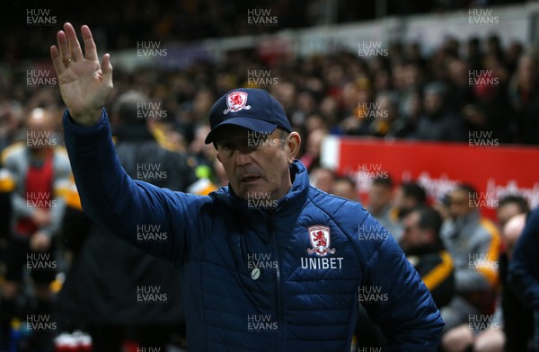 050219 - Newport County v Middlesbrough - FA Cup Fourth Round Replay - Middlesbrough Manger Tony Pulis