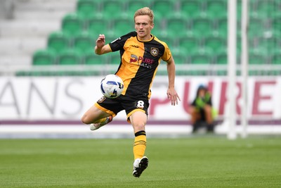 230825 - Newport County v Milton Keynes Dons - Sky Bet League 2 - Matt Smith of Newport County