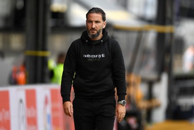 020825 - Newport County v Notts County - Sky Bet League 2 - Martin Paterson, Notts County Manager arrives at the stadium ahead of the match