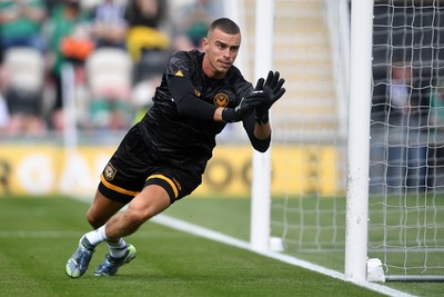 020825 - Newport County v Notts County - Sky Bet League 2 - Nik Tzanev of Newport County