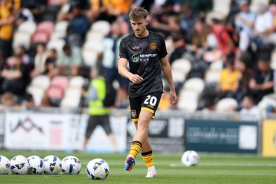 020825 - Newport County v Notts County - Sky Bet League 2 - Ben Lloyd of Newport County