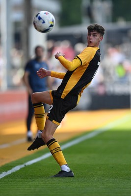 020825 - Newport County v Notts County - Sky Bet League 2 - Joe Thomas of Newport County