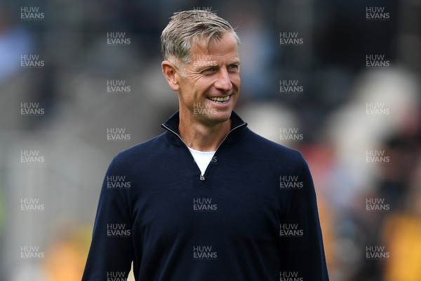 020825 - Newport County v Notts County - Sky Bet League 2 - Newport County Manager, David Hughes