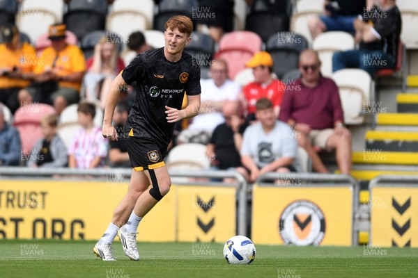 020825 - Newport County v Notts County - Sky Bet League 2 - Ged Garner of Newport County