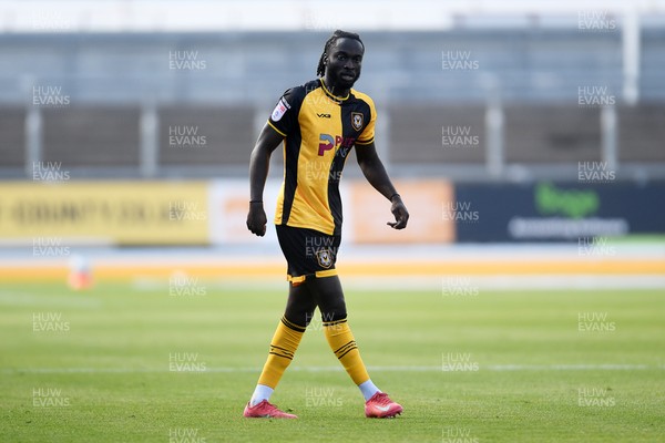 020825 - Newport County v Notts County - Sky Bet League 2 - Cameron Antwi of Newport County