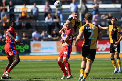 250426 - Newport County v Oldham Athletic - Sky Bet League 2 - Lee Jenkins of Newport County