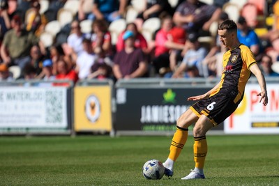 250426 - Newport County v Oldham Athletic - Sky Bet League 2 - Ciaran Brennan of Newport County