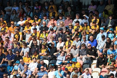 250426 - Newport County v Oldham Athletic - Sky Bet League 2 - Newport County fans