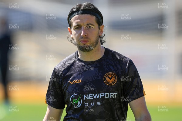 250426 - Newport County v Oldham Athletic - Sky Bet League 2 - Anthony Driscoll-Glennon of Newport County