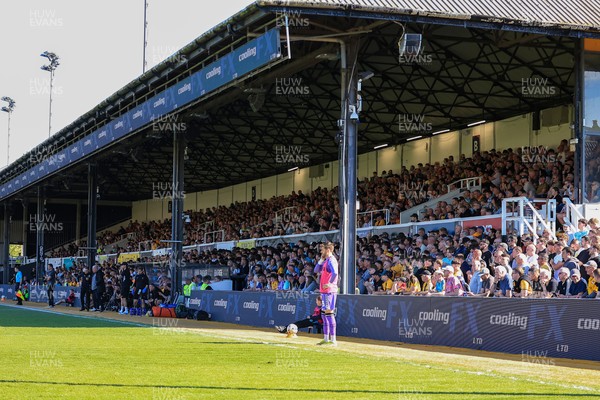 250426 - Newport County v Oldham Athletic - Sky Bet League 2 - General view inside Rodney Parade