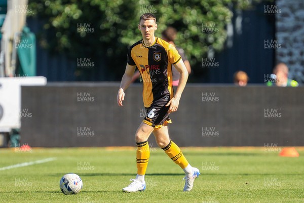 250426 - Newport County v Oldham Athletic - Sky Bet League 2 - Ciaran Brennan of Newport County
