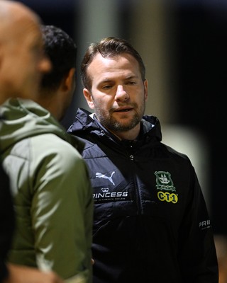 061026 - Newport County v Plymouth Argyle - EFL Trophy - Tom Cleverley, Plymouth Manager