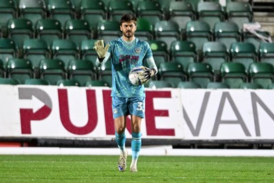 061026 - Newport County v Plymouth Argyle - EFL Trophy - Shaun MacDonald of Newport County