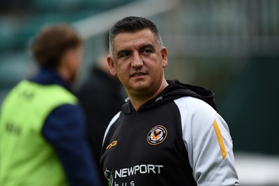 070924 - Newport County v Port Vale - Sky Bet League 2 - Newport Head Coach, Nelson Jardim