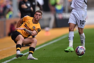 070924 - Newport County v Port Vale - Sky Bet League 2 - Cameron Evans of Newport County