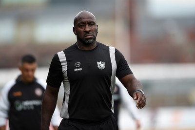 070924 - Newport County v Port Vale - Sky Bet League 2 - Darren Moore, Manager of Port Vale