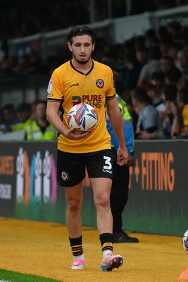 070924 - Newport County v Port Vale - Sky Bet League 2 - Anthony Glennon of Newport County