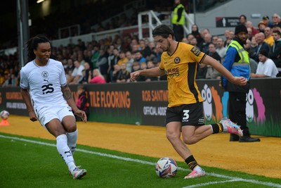 070924 - Newport County v Port Vale - Sky Bet League 2 - Anthony Glennon of Newport County