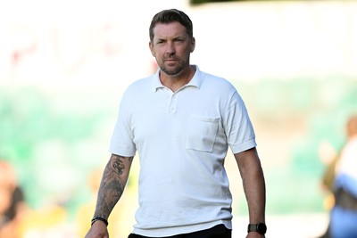 280726 - Newport County v Reading - Preseason Friendly - Newport County interim Head Coach, Chris Todd