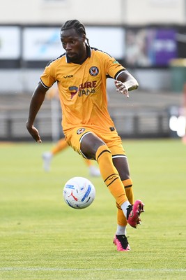 280726 - Newport County v Reading - Preseason Friendly - Yahya Bamba of Newport County