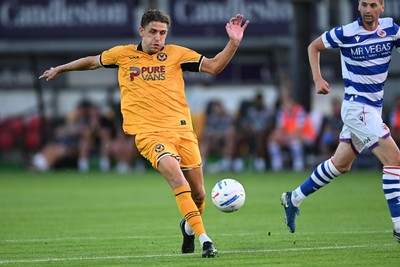 280726 - Newport County v Reading - Preseason Friendly - Harrison Biggins of Newport County