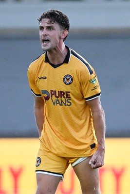 280726 - Newport County v Reading - Preseason Friendly - Harrison Biggins of Newport County