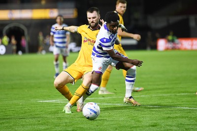 280726 - Newport County v Reading - Preseason Friendly - Kyle Cameron of Newport County