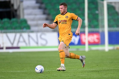 280726 - Newport County v Reading - Preseason Friendly - Lee Jenkins of Newport County
