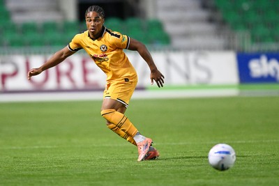 280726 - Newport County v Reading - Preseason Friendly - Moses Alexander-Walker of Newport County