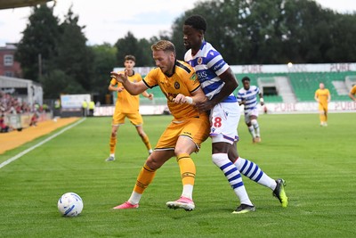 280726 - Newport County v Reading - Preseason Friendly - Cameron Norman of Newport County