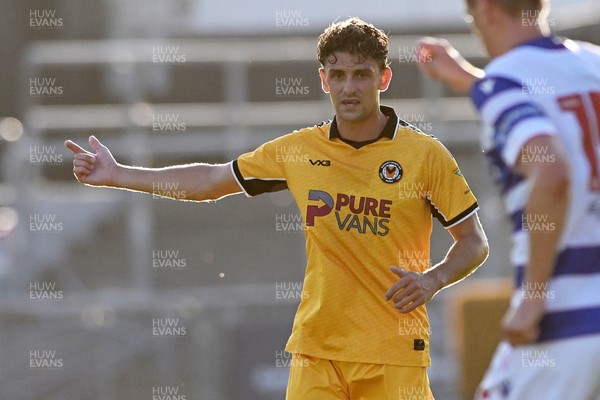 280726 - Newport County v Reading - Preseason Friendly - Harrison Biggins of Newport County