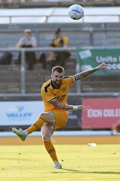 280726 - Newport County v Reading - Preseason Friendly - Kyle Cameron of Newport County
