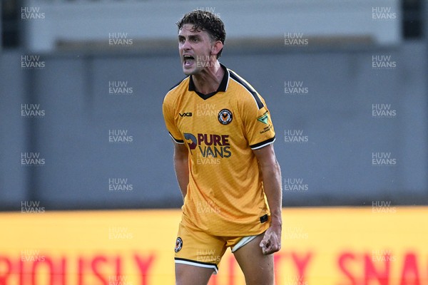 280726 - Newport County v Reading - Preseason Friendly - Harrison Biggins of Newport County