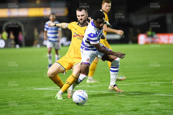 280726 - Newport County v Reading - Preseason Friendly - Kyle Cameron of Newport County