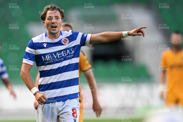280726 - Newport County v Reading - Preseason Friendly - Charlie Savage of Reading