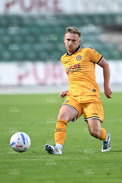 280726 - Newport County v Reading - Preseason Friendly - Matt Smith of Newport County