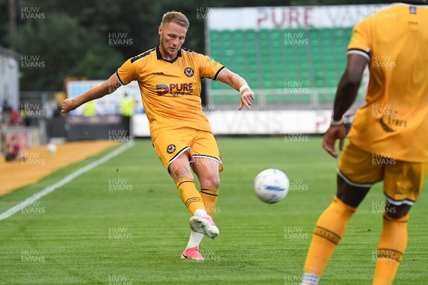 280726 - Newport County v Reading - Preseason Friendly - Cameron Norman of Newport County