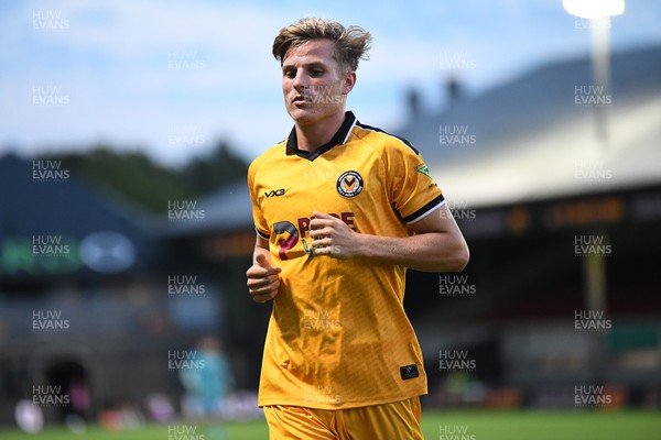 280726 - Newport County v Reading - Preseason Friendly - Tom Davies of Newport County