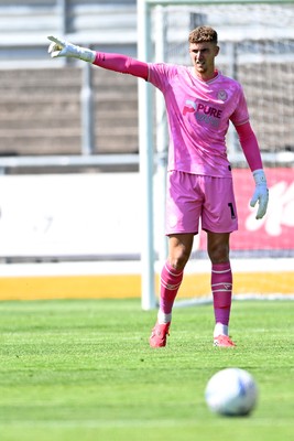 150826 - Newport County v Rochdale - Sky Bet League 2 - Jordan Wright of Newport County