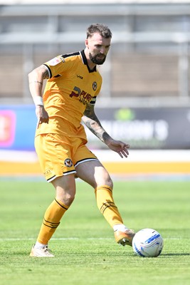 150826 - Newport County v Rochdale - Sky Bet League 2 - Kyle Cameron of Newport County